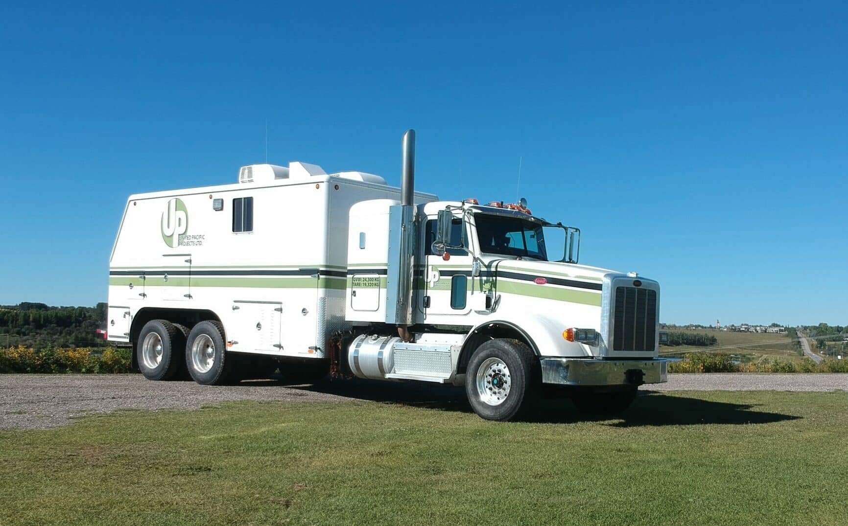 UPP Inline inspection wireline truck for tethered pipeline inspection